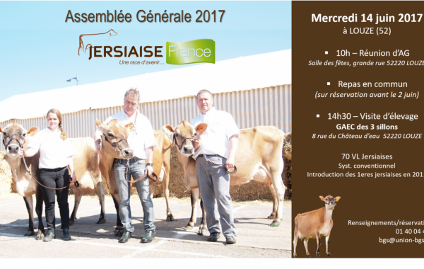 Assemblée Générale Jersiaise France 2017
