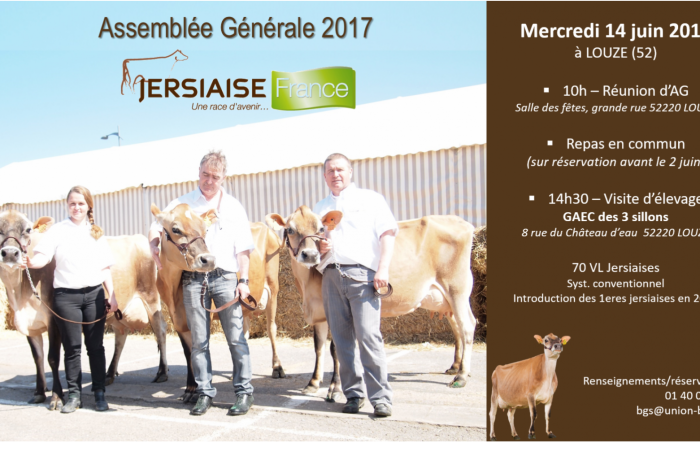 Assemblée Générale Jersiaise France 2017